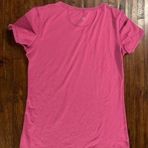 Lululemon Magenta Short Sleeve Relaxed Fit